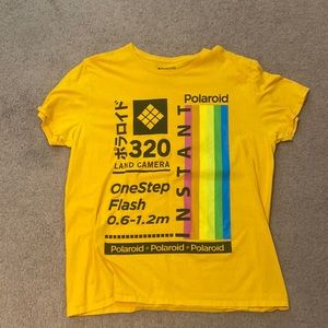 Yellow Polaroid T-shirt